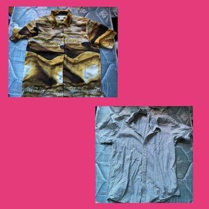 3/$20💙two mens button downs